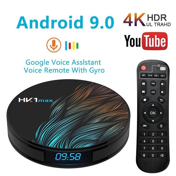 HK1 MAX Android 9.0 TV Box 2G+16G RK3328 Quad Core 2.4G/5G WiFi Carousel 1