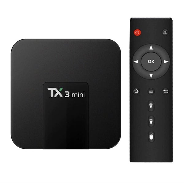 TX3 Mini Android 7.1 Smart TV BOX Amlogic S905W Quad Core Set Top Box Wifi Media Carousel 1