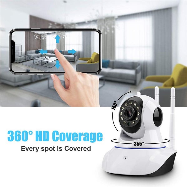 1080P HD Wireless IP Camera Home Security Smart WiFi WI-FI Audio CCTV Camera Carousel 1