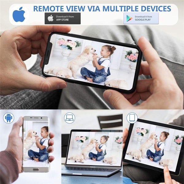 1080P HD Wireless IP Camera Home Security Smart WiFi WI-FI Audio CCTV Camera Carousel 6