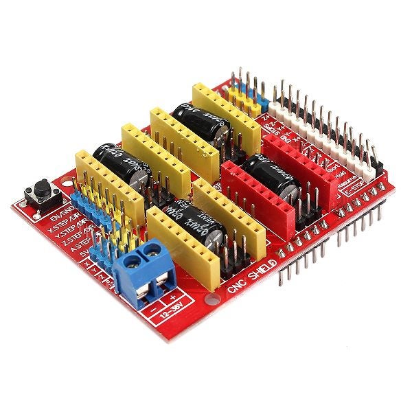 CNC Shield -R3 Board 4xA4988 Driver Kit With Heat Sink For Engraver Carousel 2