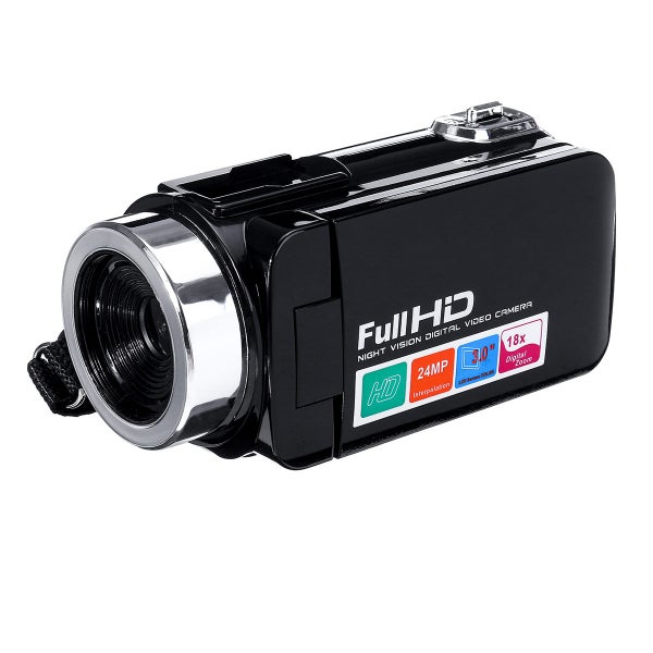 Full HD 1080P 24MP 18X Zoom 3 Inch LCD Digital Camcorder Video DV Camera With Carousel 2