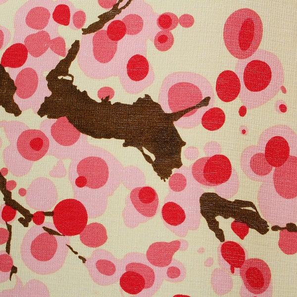150 x 85cm Romantic Blossom Cherry Sakura and Little Dog Japanese Noren Doorway Carousel 5