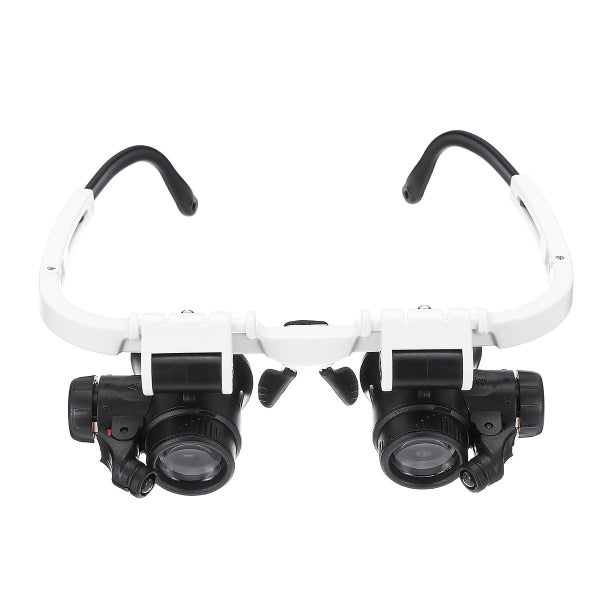 23X Binocular Eyepiece Magnifier Magnifying Glasses Jeweler Watch Repair Kit Adj Carousel 2