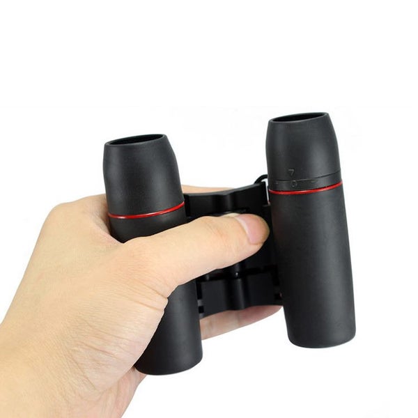 30x60 Folding Binocular HD Red Coated Film Lens Telescope Low Light Level Carousel 10