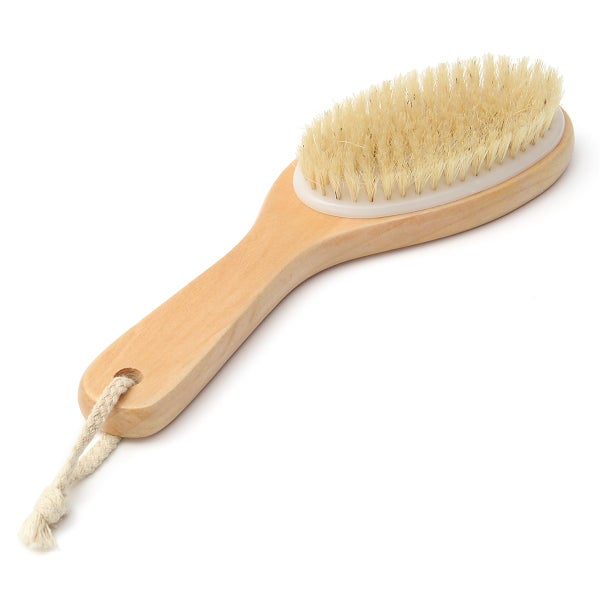 Natural Bristle Full Body Massage Dry Skin Exfoliation Bath Brush Detox Fight Ce Carousel 2