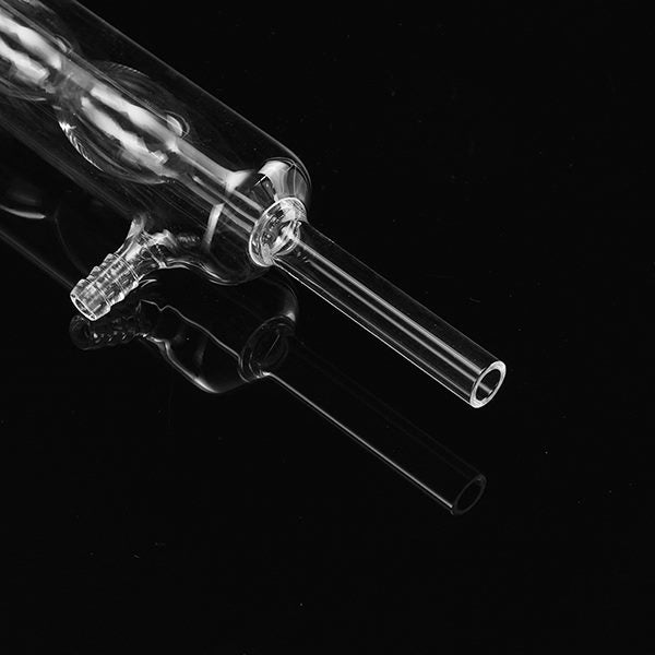 250ml 24/40 Allihn Condenser Flat Bottom Flask and 40/38 Soxhlet Extraction Glas Carousel 8