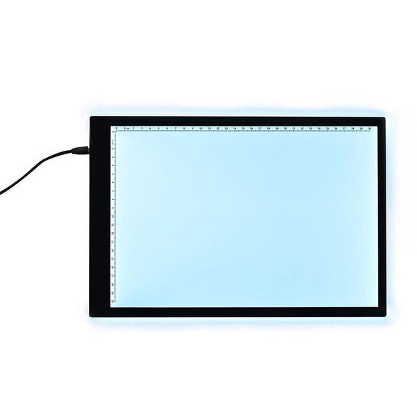 A4 LED Light Box Artiste Thin Art Stencil Board Tracing Drawing Board Plat Carousel 6