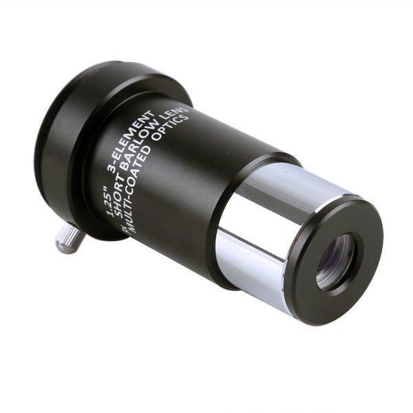 CELESTRON 1.25inch 3X Barlow Metal Multi Coated Double Lens 3 Element APO With M Carousel 4