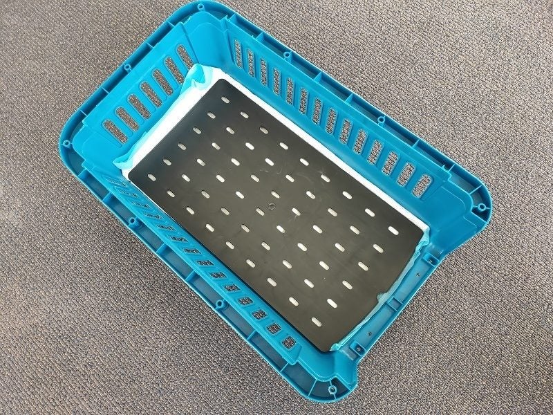 Cat Cage Pet Travel Cage/Carrier Size M - BLUE Carousel 6