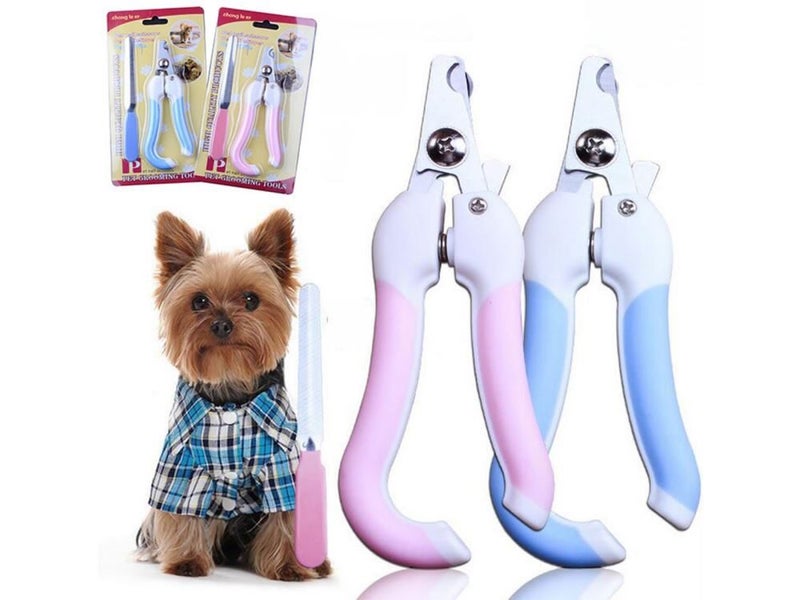 Dog Nail Clippers and Trimmer with Safety Guard & Free Nail File Carousel 1