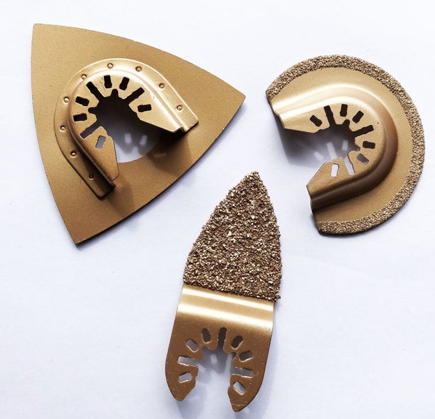 3 pieces flooring tile and grout blade pack mutil tool blades Carousel 1