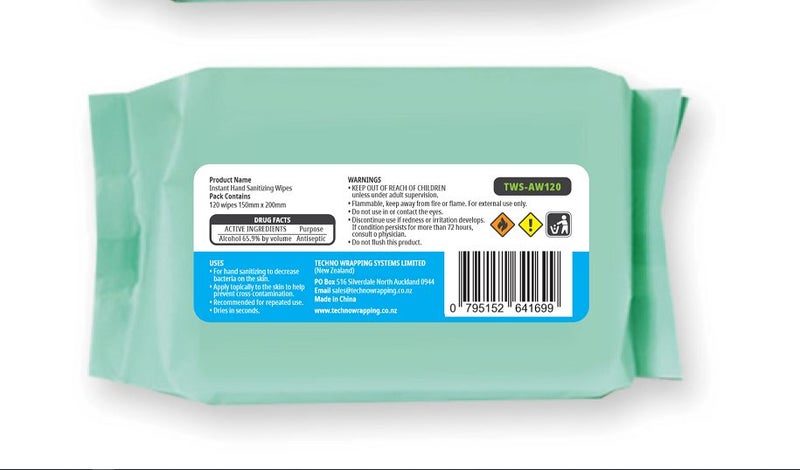ALCOHOL WIPES 120PCS X5 Carousel 3