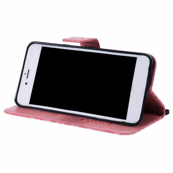 Galaxy a42 Pu Leather Wallet Case Embossed Sunflower Card Slot magnet pink Carousel 4