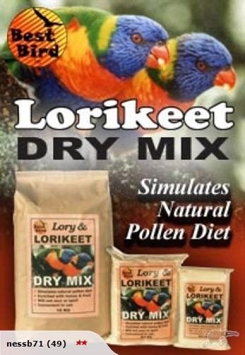 Best Bird Wet or Dry Lorikeet Lori Mix 10kg Carousel 1
