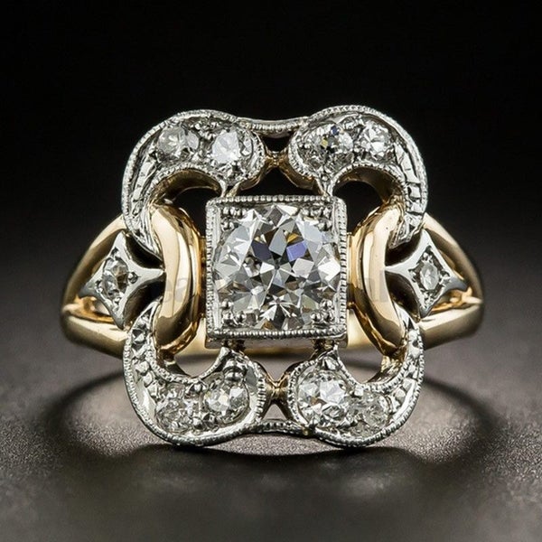 CZ Diamonds Ring Carousel 1