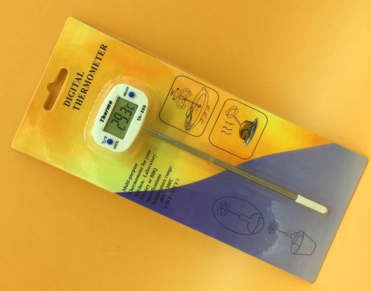 PTN Rotatable Digital Thermometer Food Chocolate Milk Oil Cooking Kitchen Probe Carousel 3