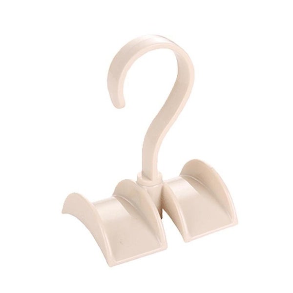 2PCS Clothes Racks Scarf Shawl Belt Tie Hangers Durable Clothes Hanger Hook Carousel 2