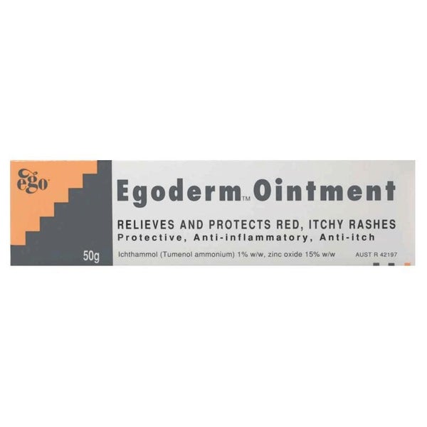 =CHEAP= 1x Egoderm Ointment 50g Relieves and protects dry, red, itchy rashes Carousel 1