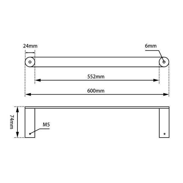 Single Towel Rail Carousel 4