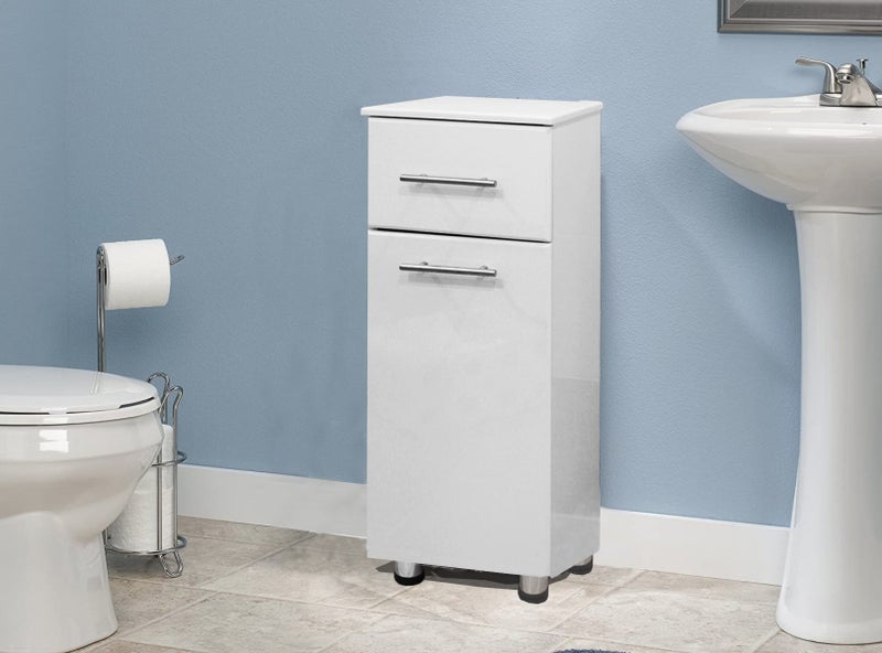 SHORT BATHROOM LAUNDRY STORAGE CABINET Carousel 1