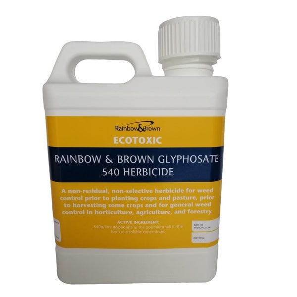 GLYPHOSATE 540 - 1 LITRE - High Strength General Purpose Glyphosate Weed Killer Carousel 1