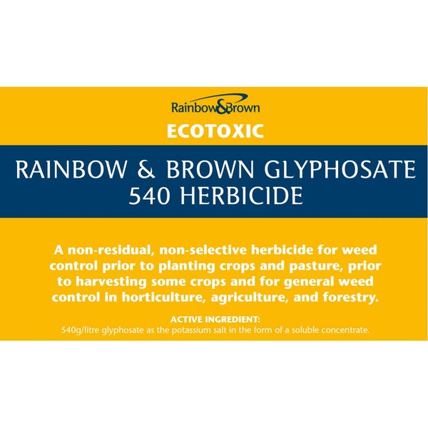 GLYPHOSATE 540 - 1 LITRE - High Strength General Purpose Glyphosate Weed Killer Carousel 2