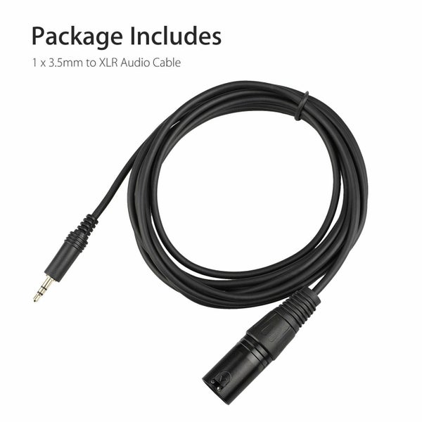 3.5mm to XLR Female Cable Carousel 8