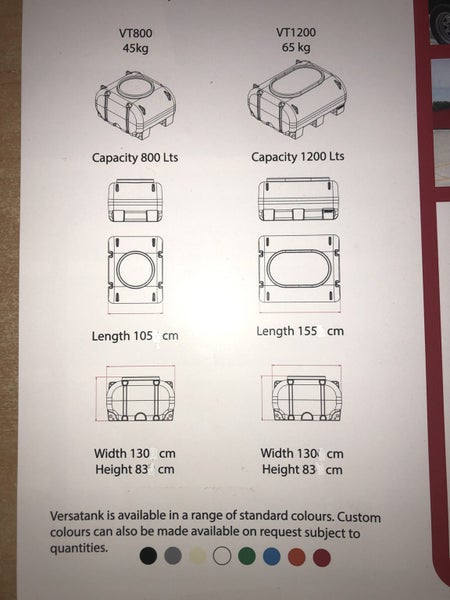 Transfer or Trailer - TANK 800l - Water, Food Grade - NZ Made Carousel 10