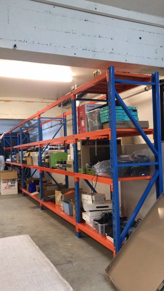 6000KG Six bay Shelving &Racking:11.62L x2H x0.6D62863847146497118