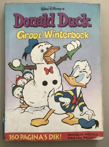 Walt Disney's Donald Duck Groot Winterboek Carousel 1