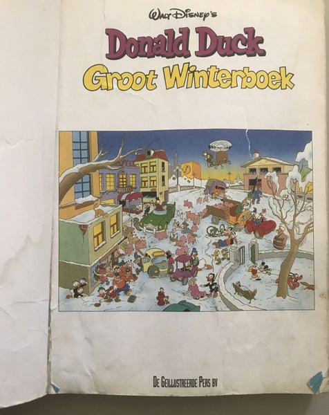 Walt Disney's Donald Duck Groot Winterboek Carousel 2