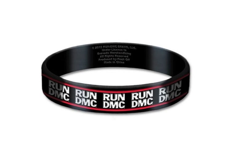 Official Run DMC Wristband classic band Logo new 17mm Rubber Carousel 1