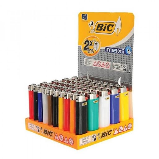 Bic Disposable Gas lighter J26 Large Size Carousel 2