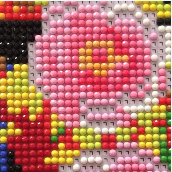 DIY Full Drill Diamond Painting Cross Stitch Round Rhinestones Embroidery. Carousel 6