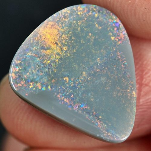 6.08CT HUGE 100% NATURAL LIGHTNING RIDGE AUSTRALIA SEMI BLACK OPAL Carousel 1