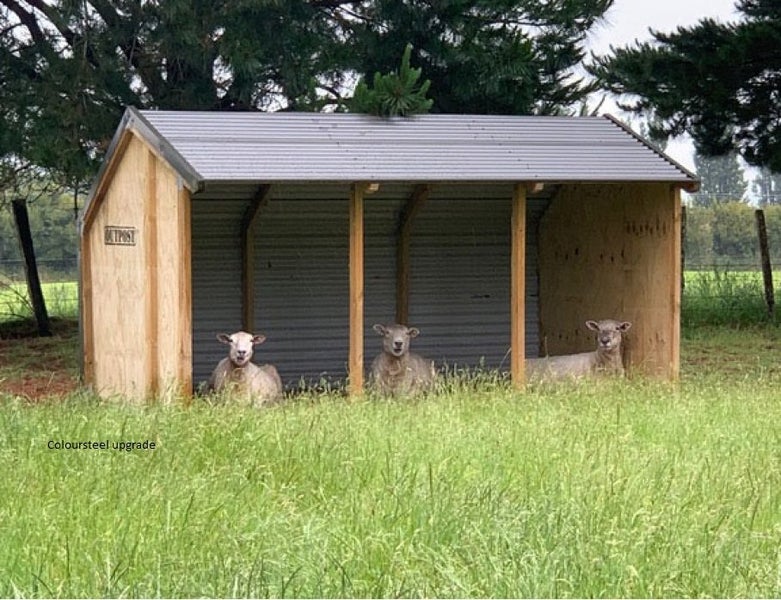 Relocatable Livestock Paddock Shelter Carousel 1