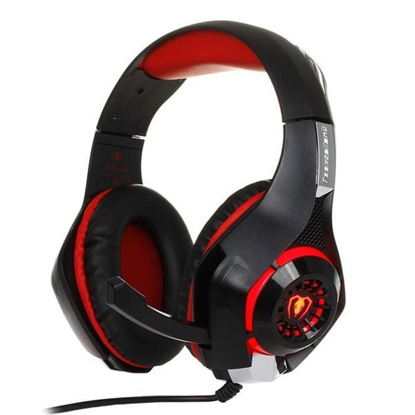 3.5mm Stereo Bass Gaming Headset Built-In Microphone Headphone For PC Laptop Carousel 2