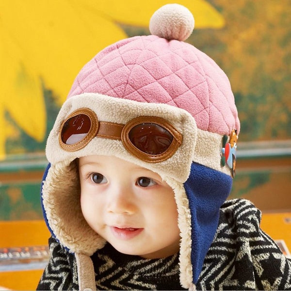 Kids Beanie Warm Winter Pilots Hat 3 Colours available CLEARANCE62956659370499112