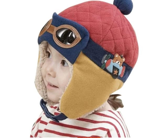 Kids Beanie Warm Winter Pilots Hat 3 Colours available CLEARANCE62956659370499113