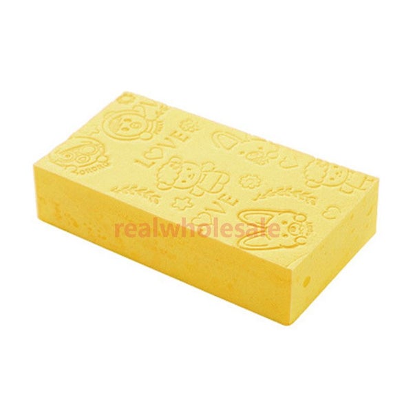 Baby Bath Sponge Body Cleaning Bath Brushes Sponge Cotton Rubbing Body Shower Carousel 1