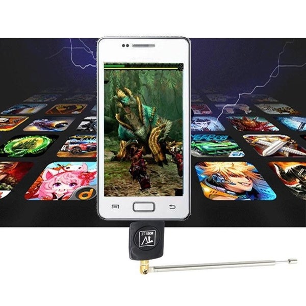 Universal Mini Micro USB DVB-T Digital Mobile TV Tuner Receiver MAC MON JCF Carousel 2