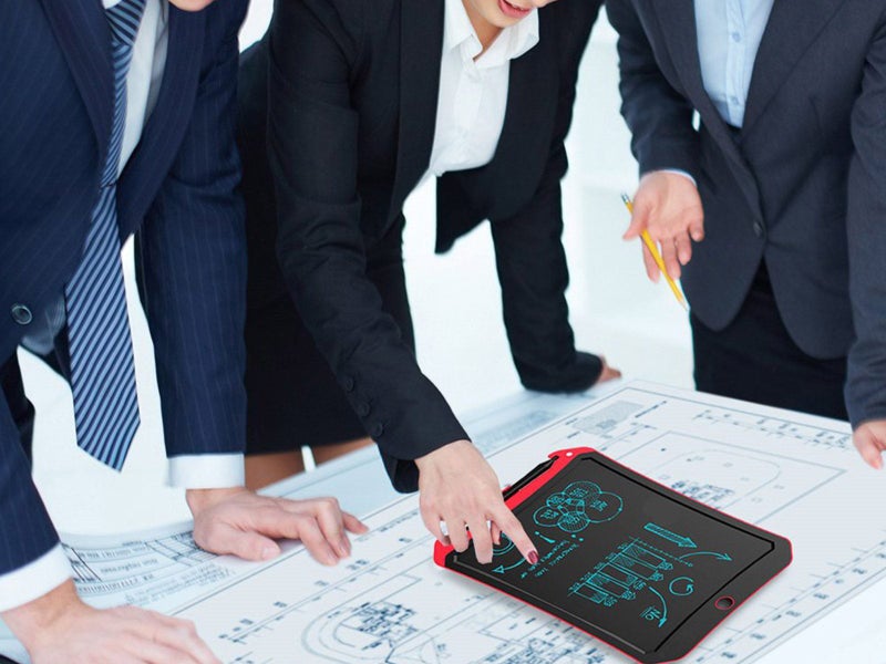 8.5 inches LCD Screen Reusable Drawing Writing Board with Lock Screen Function Carousel 9