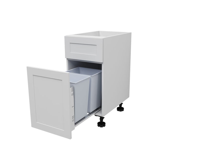 Kitchen Bin insert to suit in 300mm cabinet, assembled with soft close runners Carousel 1