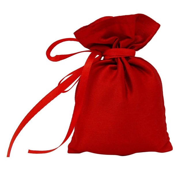 Red 50 Pcs.Satin Gift Pouch Favor Bag 4"x6.5" Carousel 1