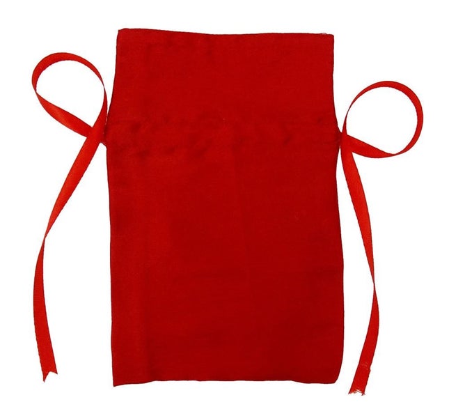 Red 50 Pcs.Satin Gift Pouch Favor Bag 4"x6.5" Carousel 2