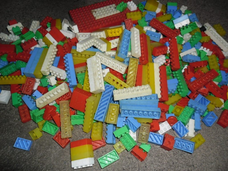 Plastic building blocks Carousel 2