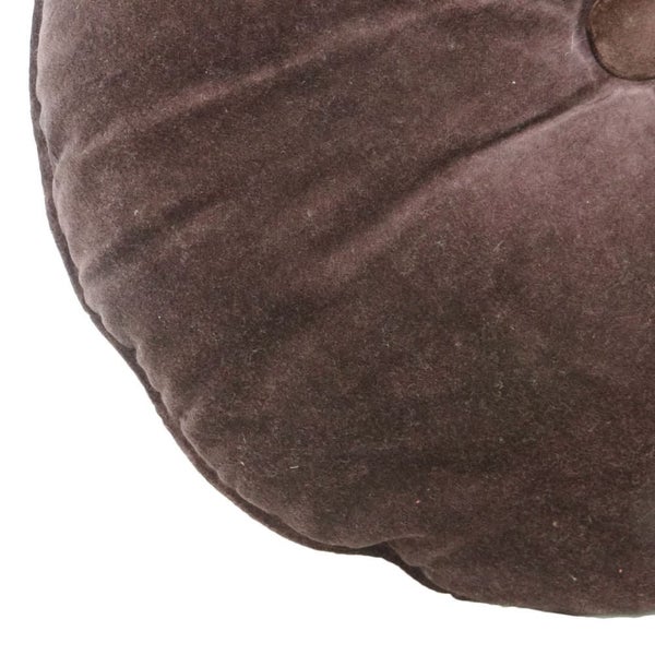 Home Decor Throw Pillow Brown Decorative Cushion Cover Velvet Case 15" Carousel 2