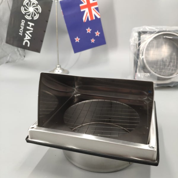 HYVENT SS Weatherproof Cowl Mesh - 150mm dia Carousel 2