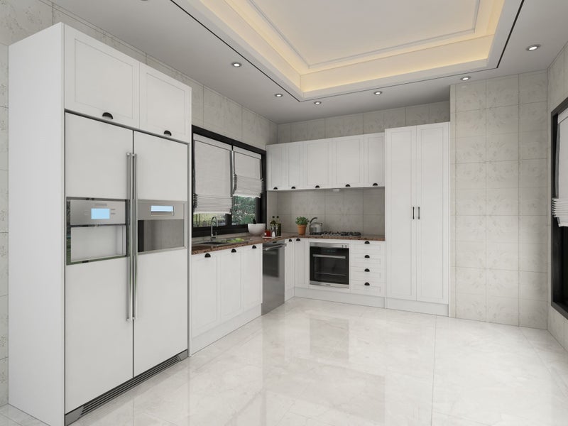 Complete Kitchen Cabinets, Shaker style, High Quality, Soft Close Doors Carousel 2